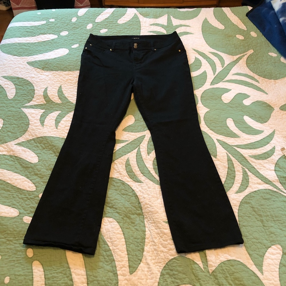 Iman Jeans, Black, size 14